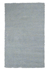 8' X 10' Blue Heather Indoor Shag Rug - Homeroots - Flyclothing LLC