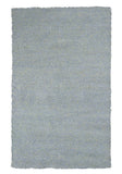 8' X 10' Blue Heather Indoor Shag Rug - Homeroots