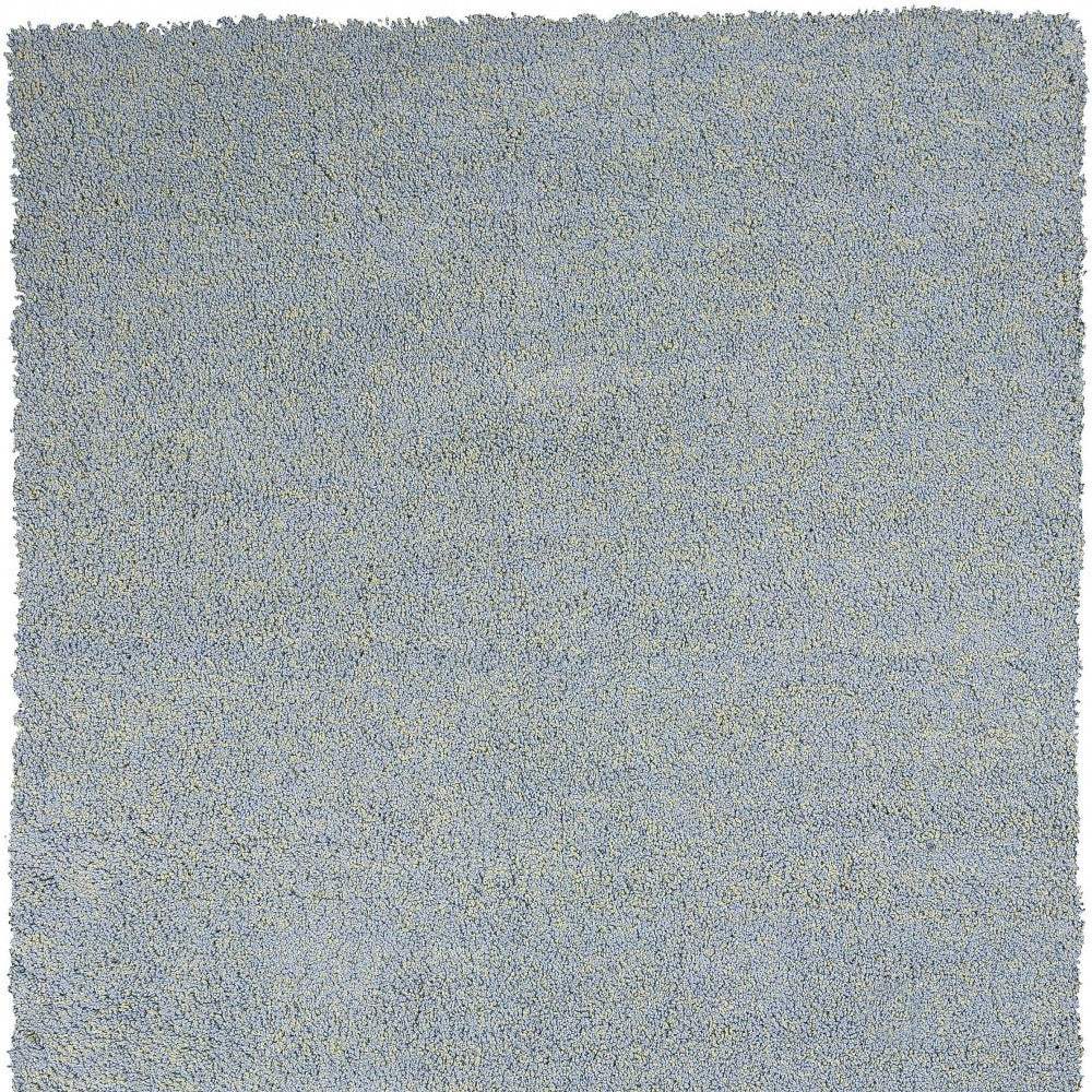 8' X 10' Blue Heather Indoor Shag Rug - Homeroots - Flyclothing LLC