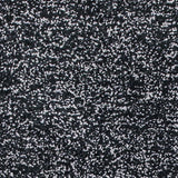 8' X 10' Polyester Black Heather Area Rug - Homeroots - Flyclothing LLC