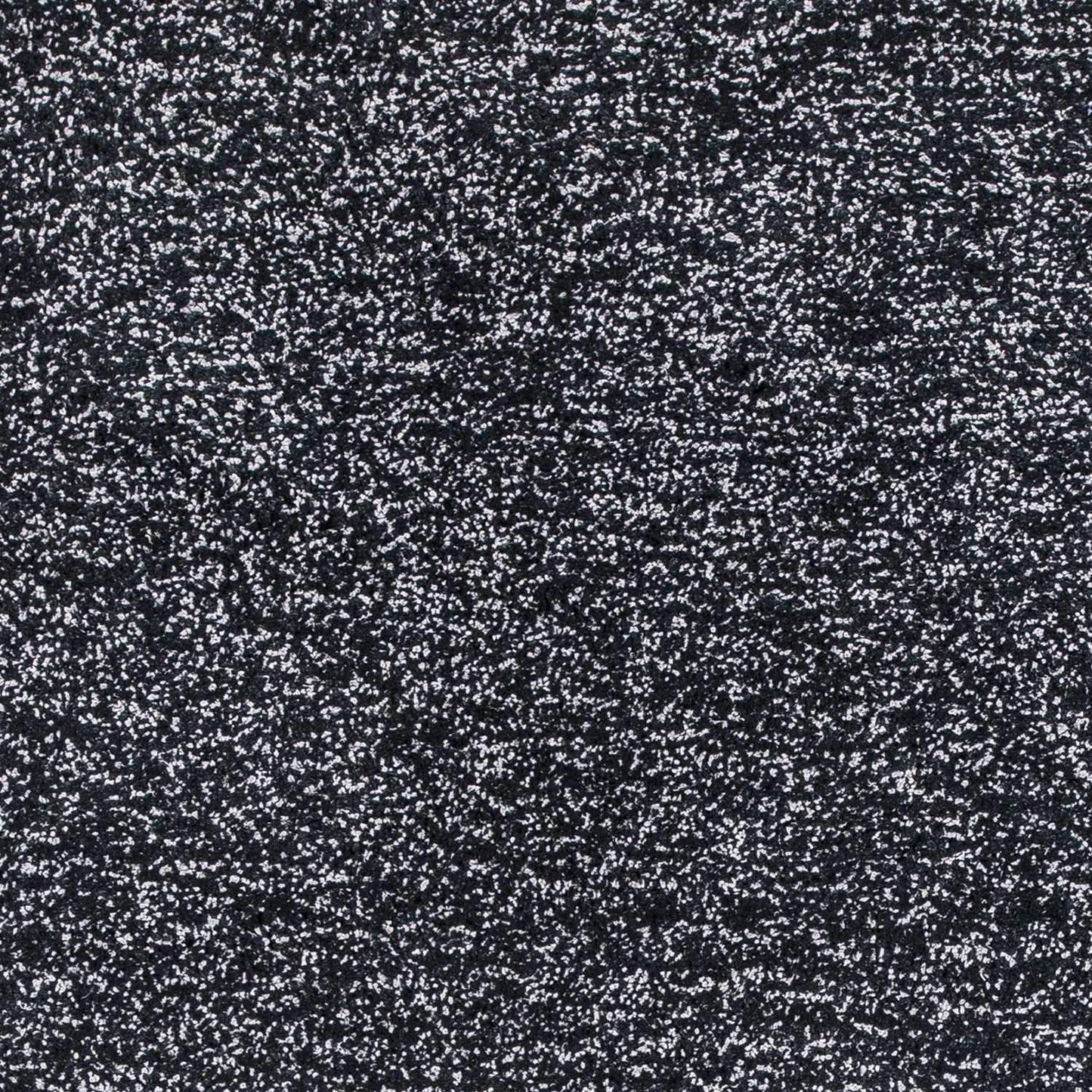 8' X 10' Polyester Black Heather Area Rug - Homeroots - Flyclothing LLC