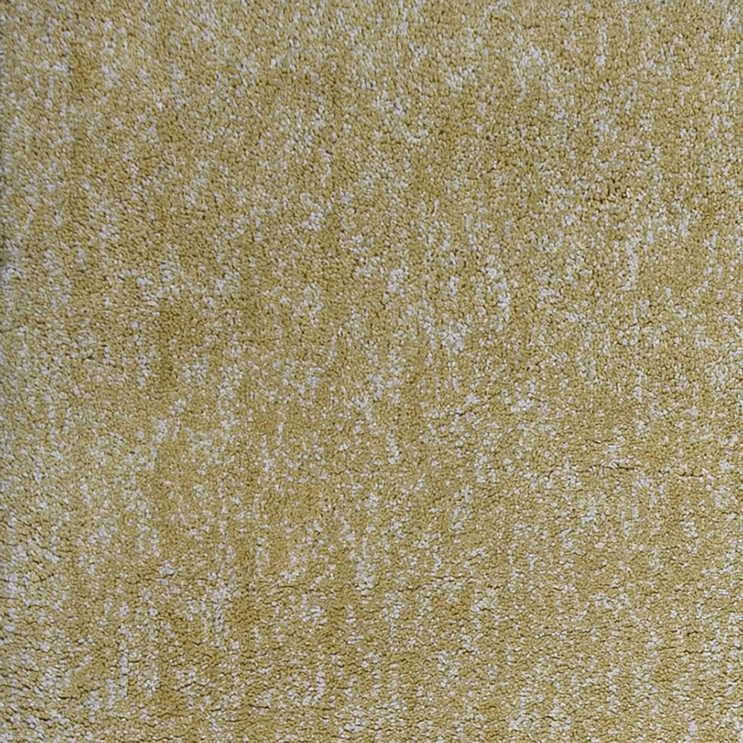 8' X 10' Yellow Heather Indoor Shag Rug - Homeroots - Flyclothing LLC