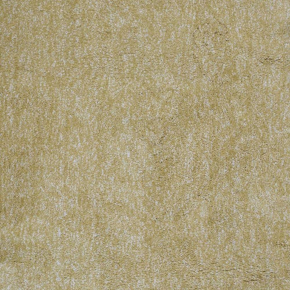 8' X 10' Yellow Heather Indoor Shag Rug - Homeroots - Flyclothing LLC