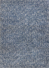 8' X 10' Polyester Indigo Or Ivory Heather Area Rug - Homeroots - Flyclothing LLC