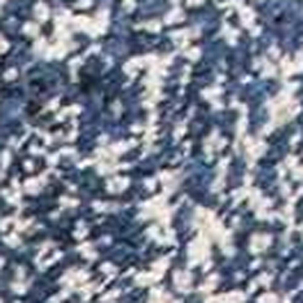 8' X 10' Polyester Indigo Or Ivory Heather Area Rug - Homeroots - Flyclothing LLC