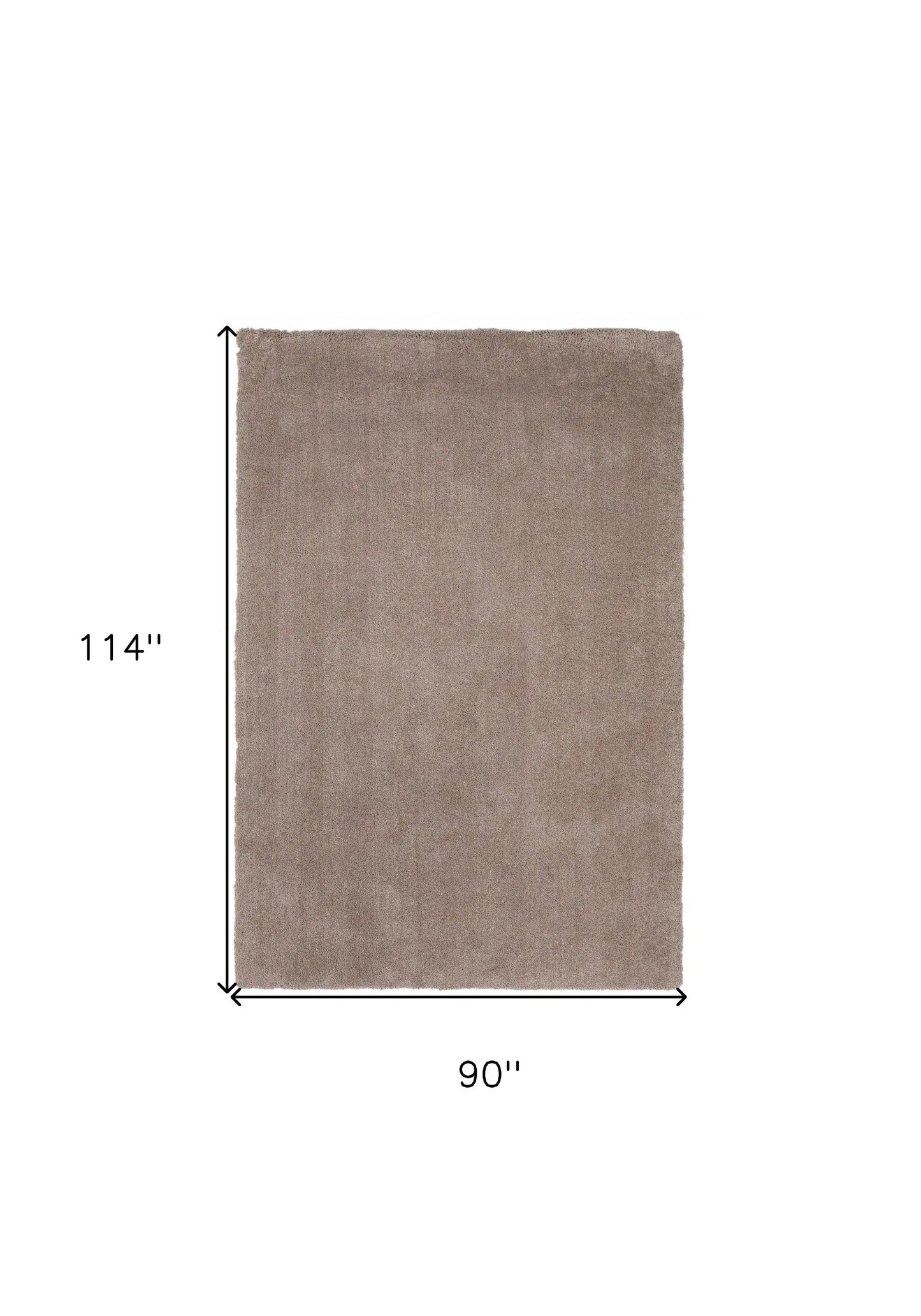 8' X 10' Polyester Beige Area Rug - Homeroots - Flyclothing LLC