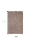 8' X 10'  Polyester Beige Area Rug - Homeroots