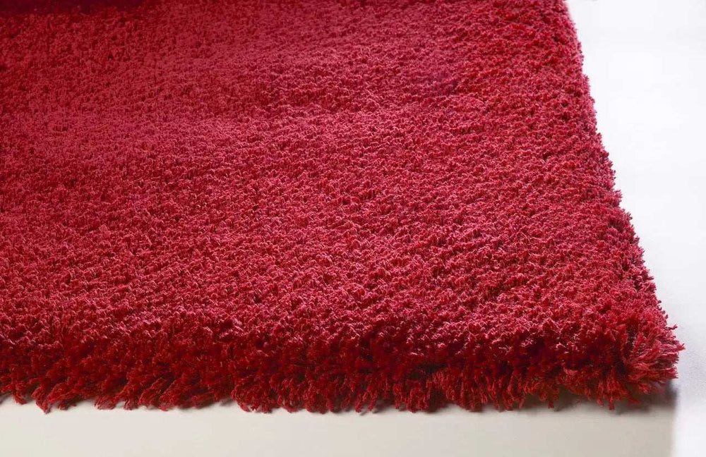 8' X 10' Polyester Red Area Rug - Homeroots - Flyclothing LLC