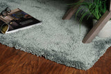 8' X 10' Slate Blue Indoor Shag Rug - Homeroots - Flyclothing LLC