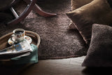 8' X 10' Polyester Espresso Area Rug - Homeroots - Flyclothing LLC