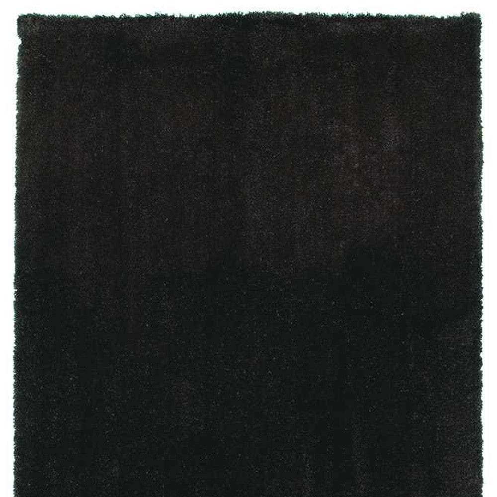 8' X 10' Polyester Espresso Area Rug - Homeroots - Flyclothing LLC
