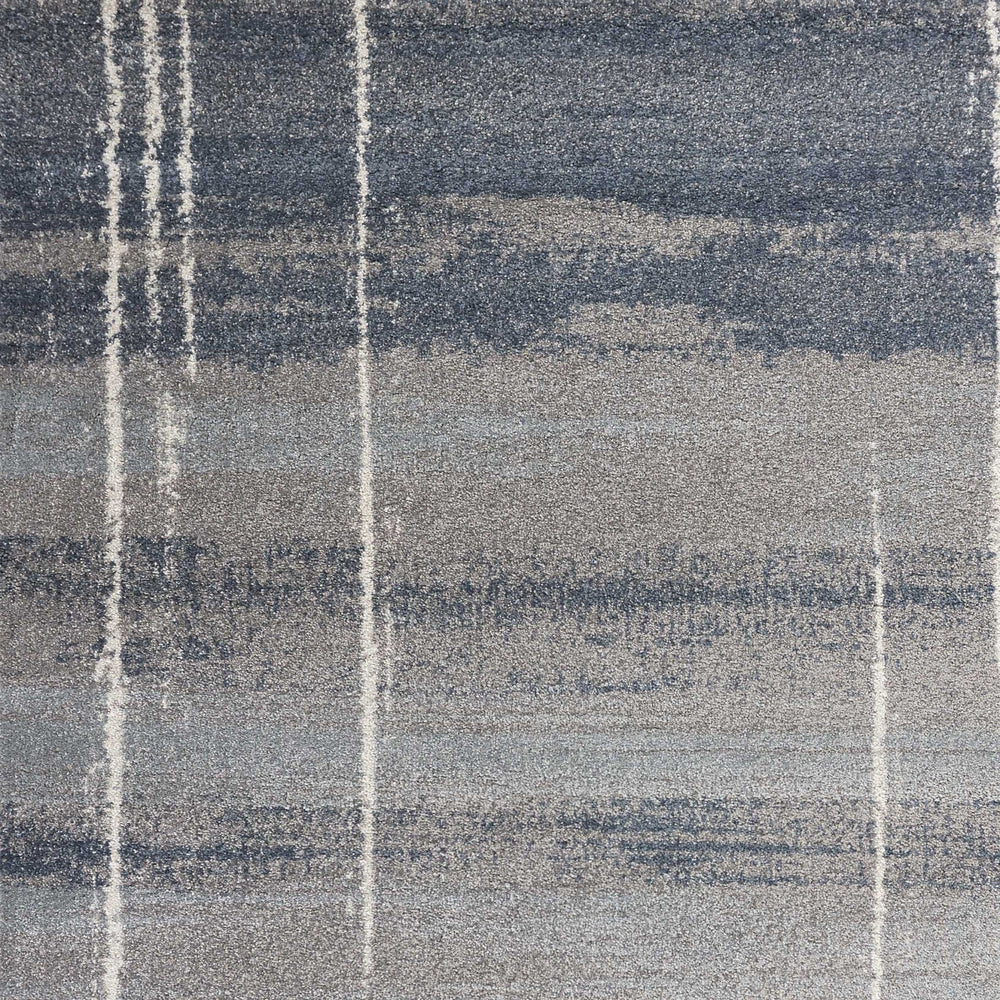 7' X 10' Polypropylene Blue Area Rug - Homeroots