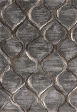 7' X 10' Polypropylene Charcoal Area Rug - Homeroots - Flyclothing LLC
