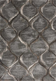 7' X 10' Polypropylene Charcoal Area Rug - Homeroots - Flyclothing LLC