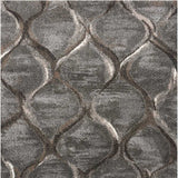 7' X 10' Polypropylene Charcoal Area Rug - Homeroots - Flyclothing LLC