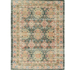 8' X 11' Charcoal Southwestern Handmade Worn Faded Area Rug - Homeroots - Flyclothing LLC