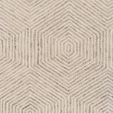 8' X 10' Ivory and Gray Wool Geometric Hand Tufted Area Rug - Homeroots - Flyclothing LLC