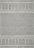 8' X 10'  Wool Grey Area Rug - Homeroots