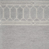 8' X 10' Wool Grey Area Rug - Homeroots - Flyclothing LLC