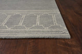 8' X 10' Wool Grey Area Rug - Homeroots - Flyclothing LLC
