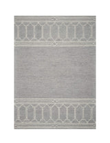 8' X 10' Wool Grey Area Rug - Homeroots - Flyclothing LLC
