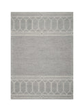 8' X 10'  Wool Grey Area Rug - Homeroots