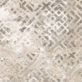 7' X 10'  Polyester Sand Silver Area Rug - Homeroots
