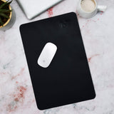 Noir Opulence Black Leather Desk Mat + Mouse Pad - Classy Leather Bags - Flyclothing LLC