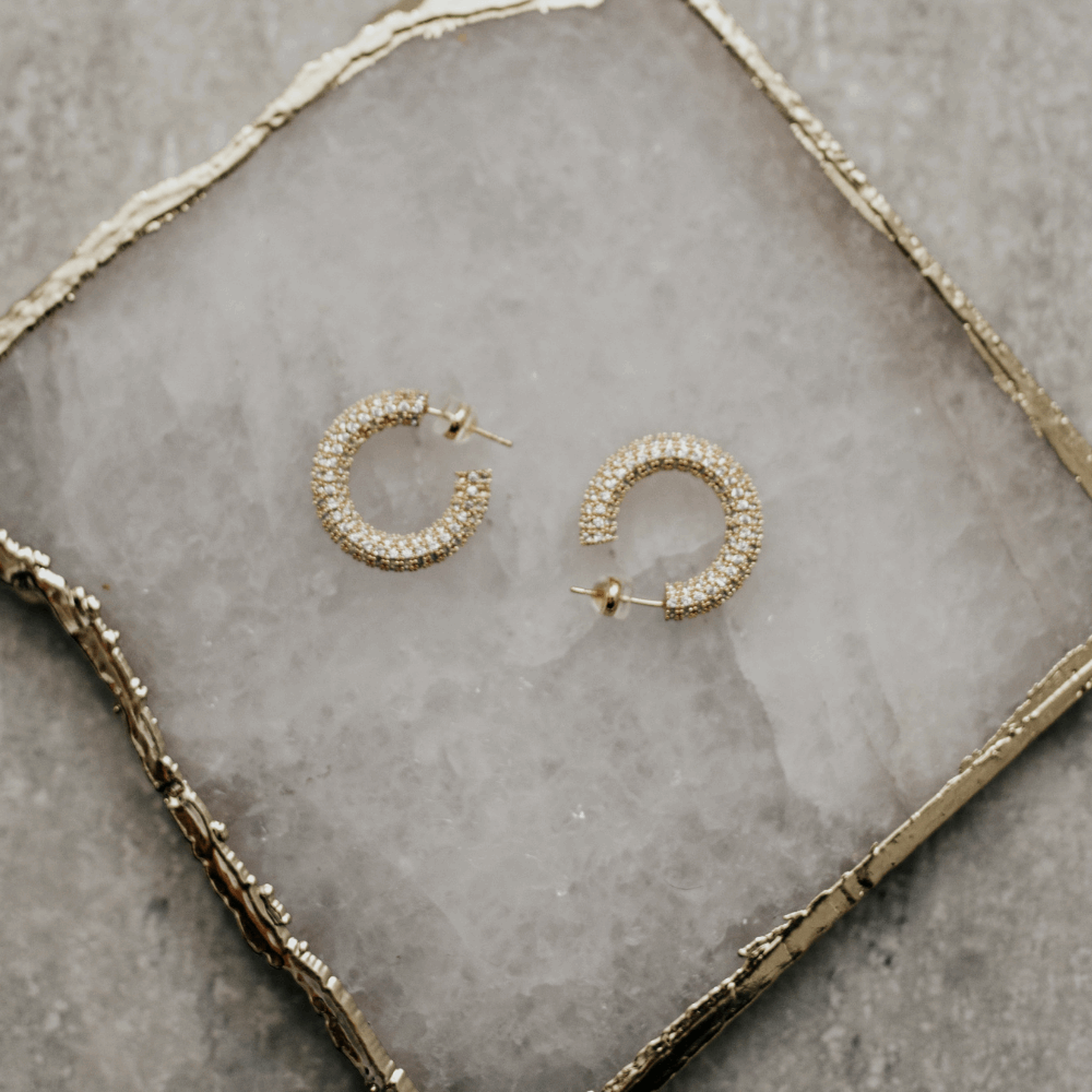 18K Gold-Plated Julia Earrings