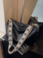 PU Leather Adjustable Strap Crossbody Bag - Trendsi