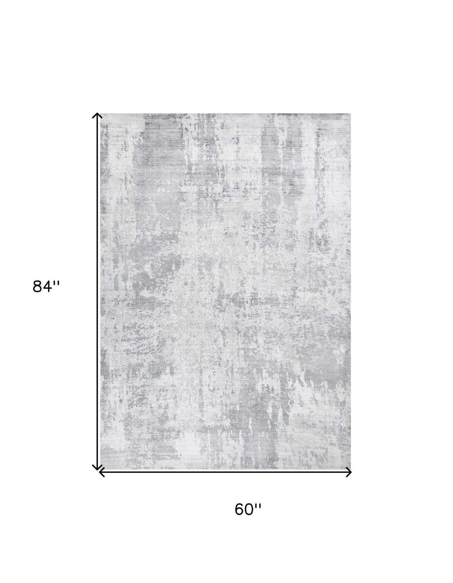 5' X 7' Viscose Dew Area Rug - Homeroots - Flyclothing LLC