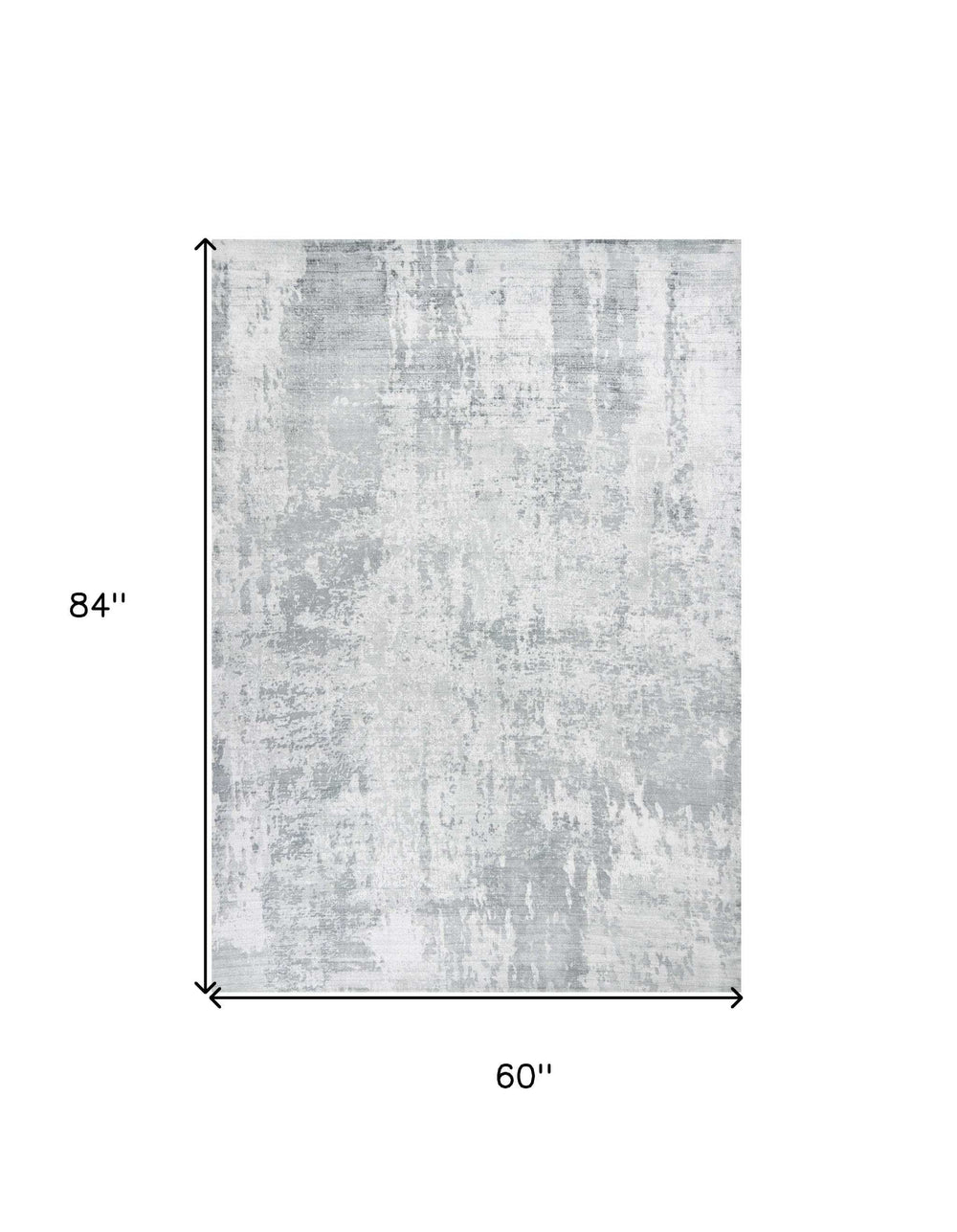 5' X 7' Viscose Dew Area Rug - Homeroots - Flyclothing LLC