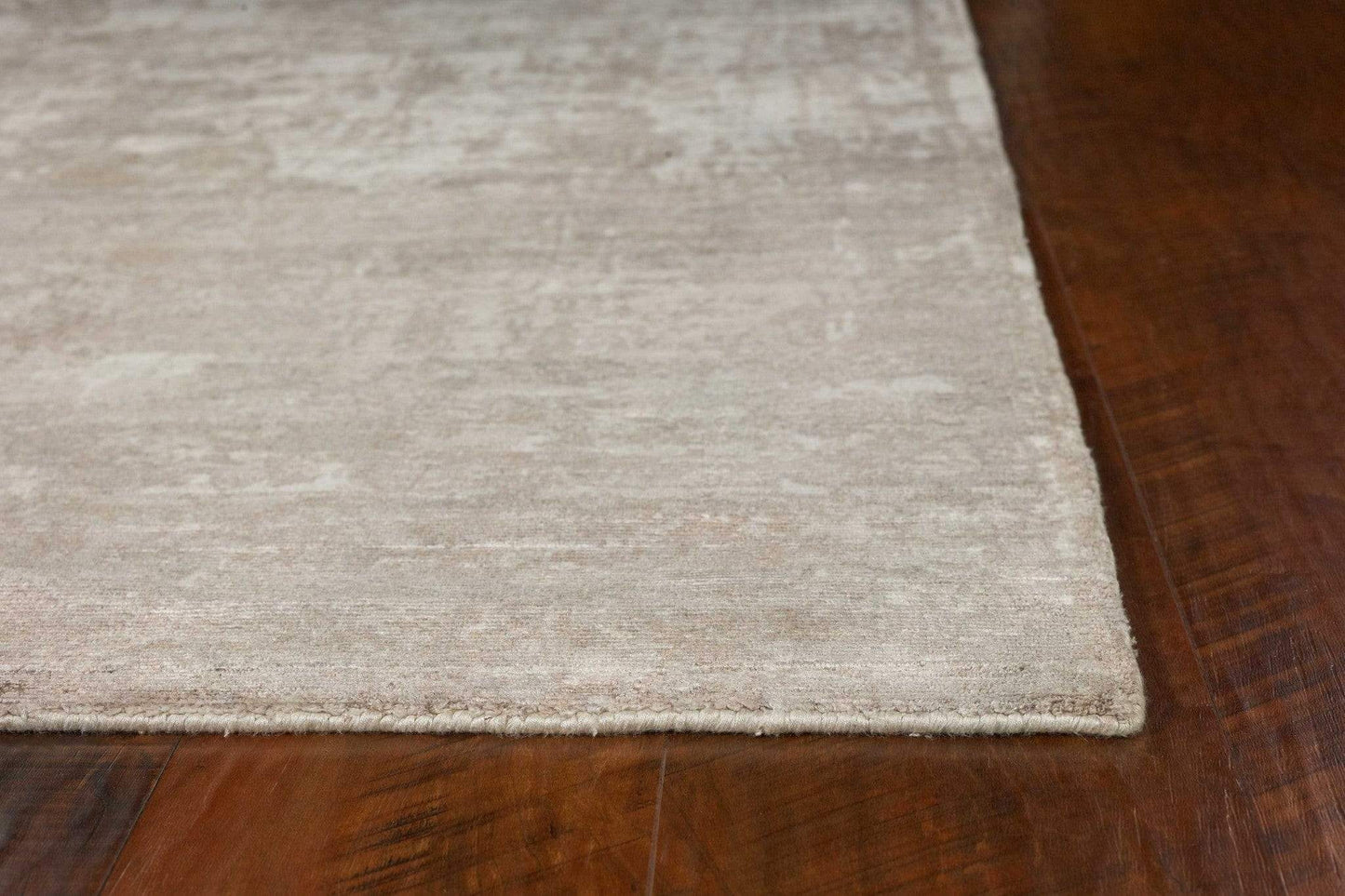 5' X 7' Beige Hand Loomed Abstract Brushstroke Indoor Area Rug - Homeroots - Flyclothing LLC
