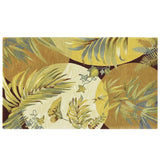 5' X 8'  Wool Coral Or Ivory  Area Rug - Homeroots