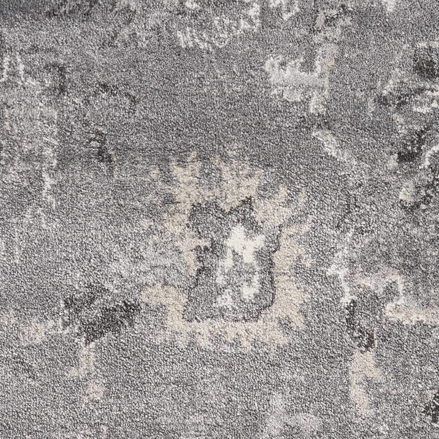 7' X 9' Polypropylene Grey Area Rug - Homeroots - Flyclothing LLC