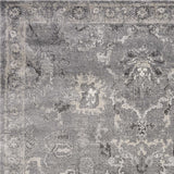 7' X 9' Polypropylene Grey Area Rug - Homeroots - Flyclothing LLC