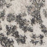 8' X 10' Ivory and Gray Floral Vines Distressed Area Rug - Homeroots - Flyclothing LLC