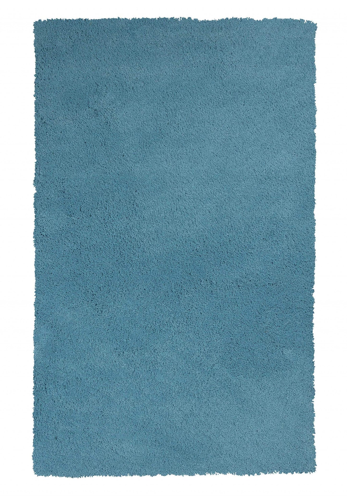8' X 11' Highlighter Blue Indoor Shag Rug - Homeroots - Flyclothing LLC