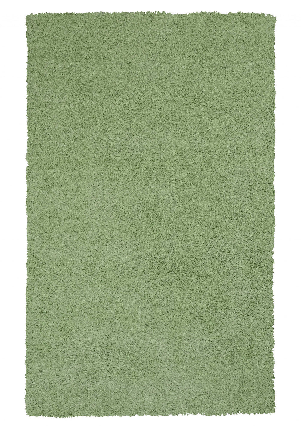 8' X 11' Bright Green Shag Area Rug - Homeroots