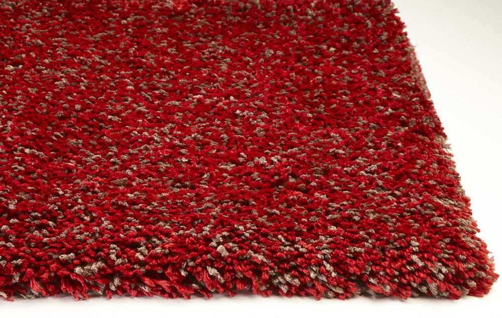 8' X 11' Red Heather Indoor Shag Rug - Homeroots - Flyclothing LLC