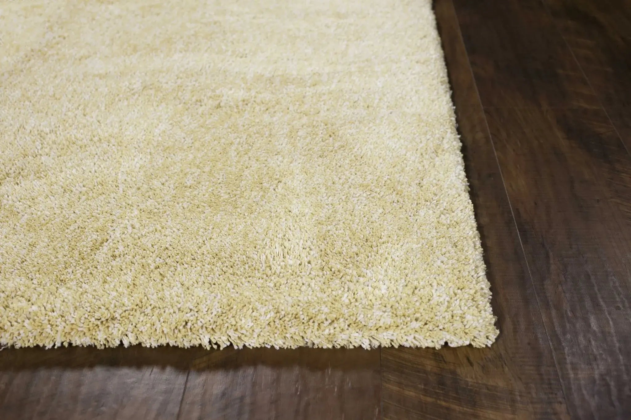 8' X 11' Yellow Heather Indoor Shag Rug - Homeroots - Flyclothing LLC