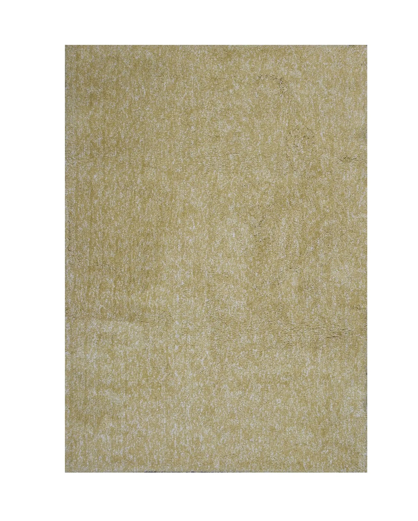 8' X 11' Yellow Heather Indoor Shag Rug - Homeroots - Flyclothing LLC