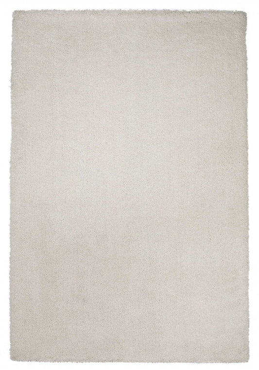 8' X 11' Ivory Indoor Shag Rug - Homeroots - Flyclothing LLC
