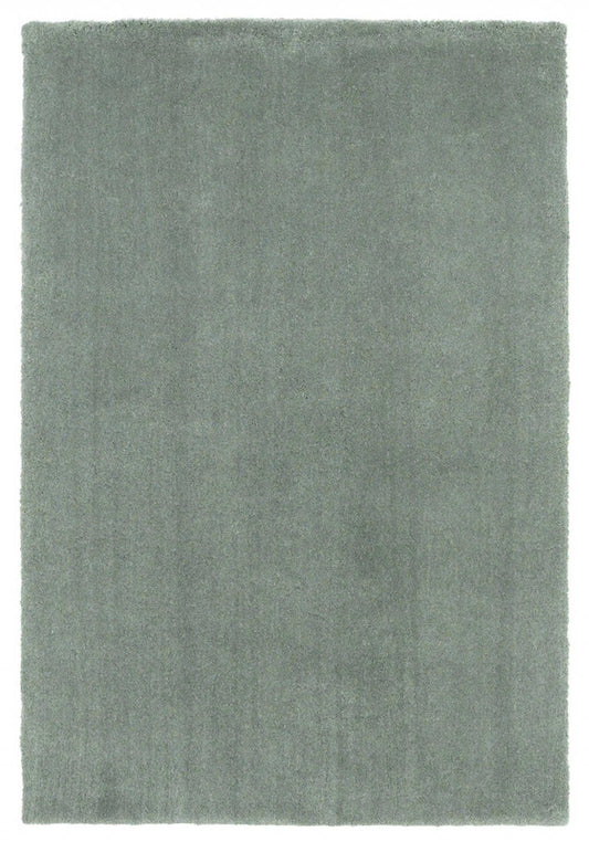 8' X 11' Slate Blue Indoor Shag Rug - Homeroots - Flyclothing LLC