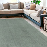8' X 11' Slate Blue Indoor Shag Rug - Homeroots - Flyclothing LLC