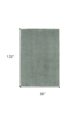 8' X 11' Slate Blue Indoor Shag Rug - Homeroots - Flyclothing LLC