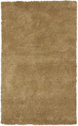 8' X 11' Gold Indoor Shag Rug - Homeroots - Flyclothing LLC