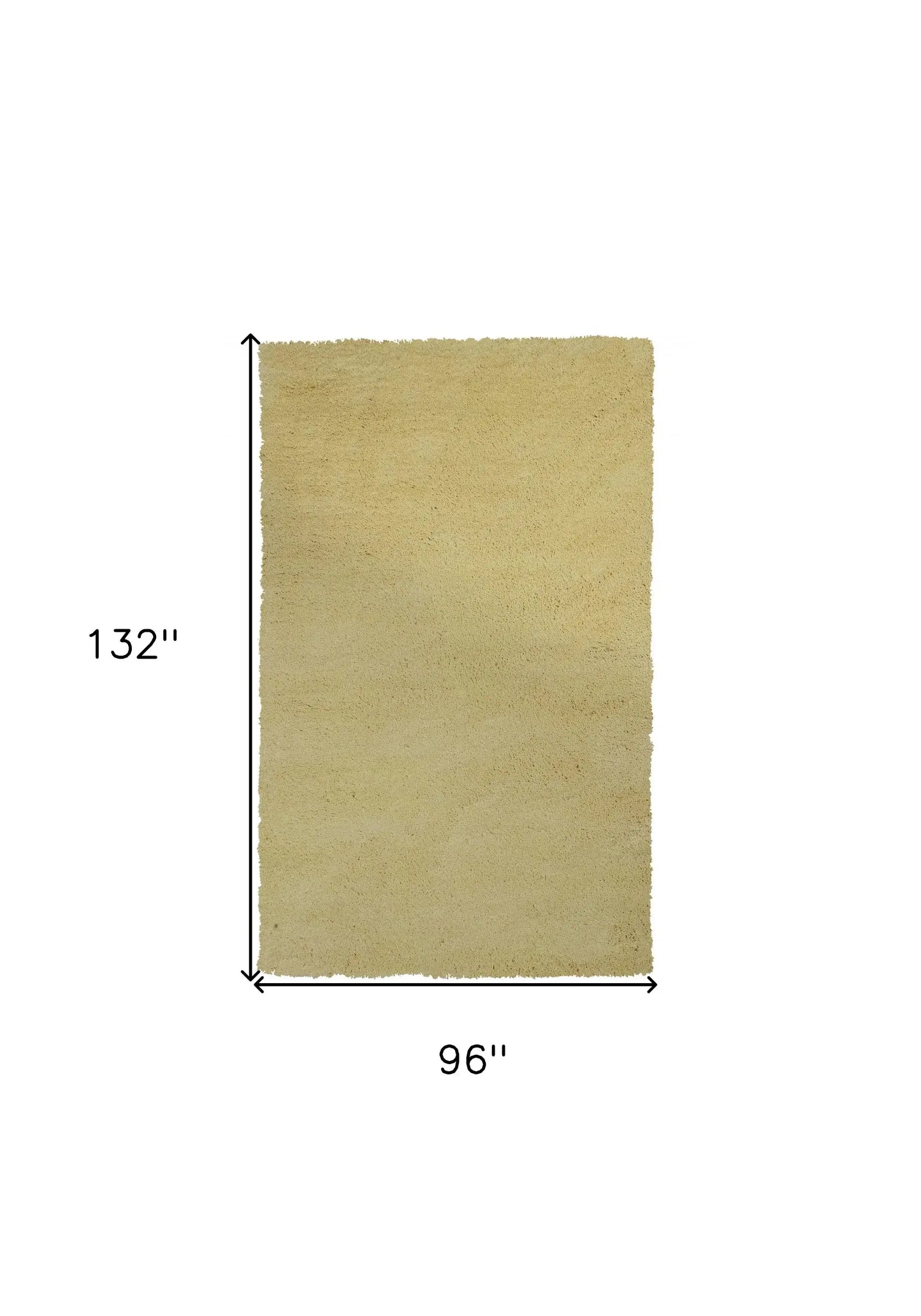 8' X 11' Yellow Hand Woven Area Rug - Homeroots - Flyclothing LLC