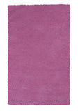 8' X 11'  Bright Hot Pink Shag Area Rug - Homeroots