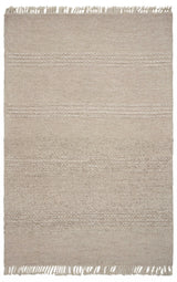 7' X 9' Wool Natural Area Rug - Homeroots - Flyclothing LLC